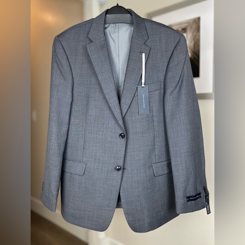Tommy Hilfiger Gray Sport Coat